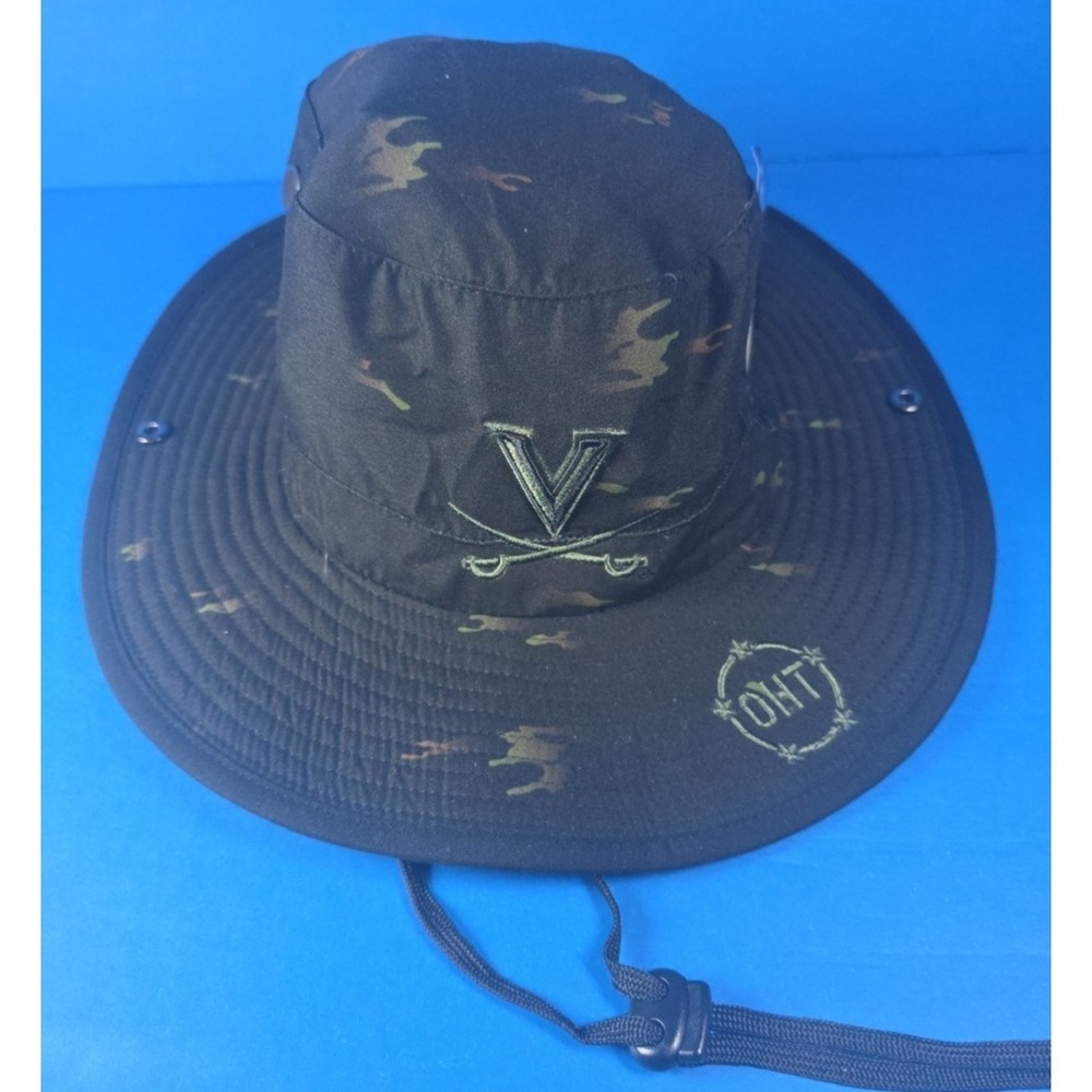 Virginia Cavaliers Bucket Hat OHT Top of the World Camo American Flag